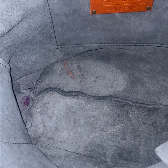 Portland Leather Goods Purse Bag Tote Handbag - Picture 12 of 13